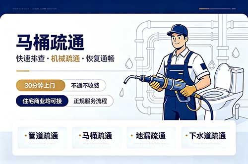 巴中马桶疏通